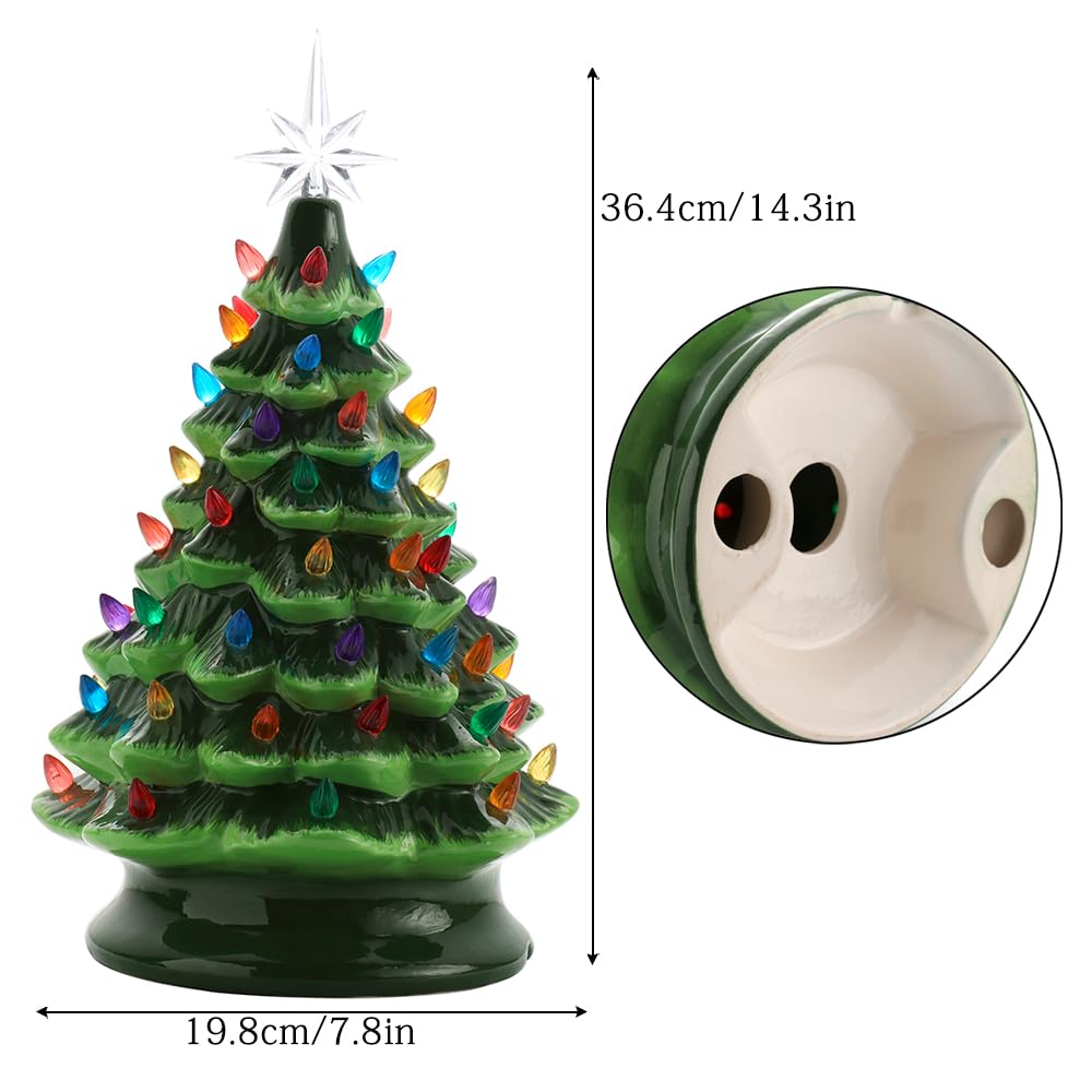 Amazon.co.jp: プラスチックツイストライト付きセラミッククリスマス